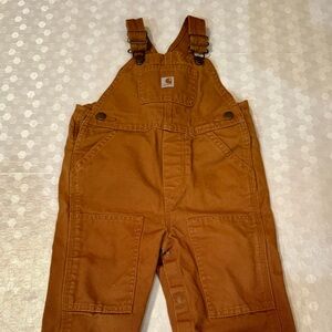 Carhartt Kids Tan Overalls
